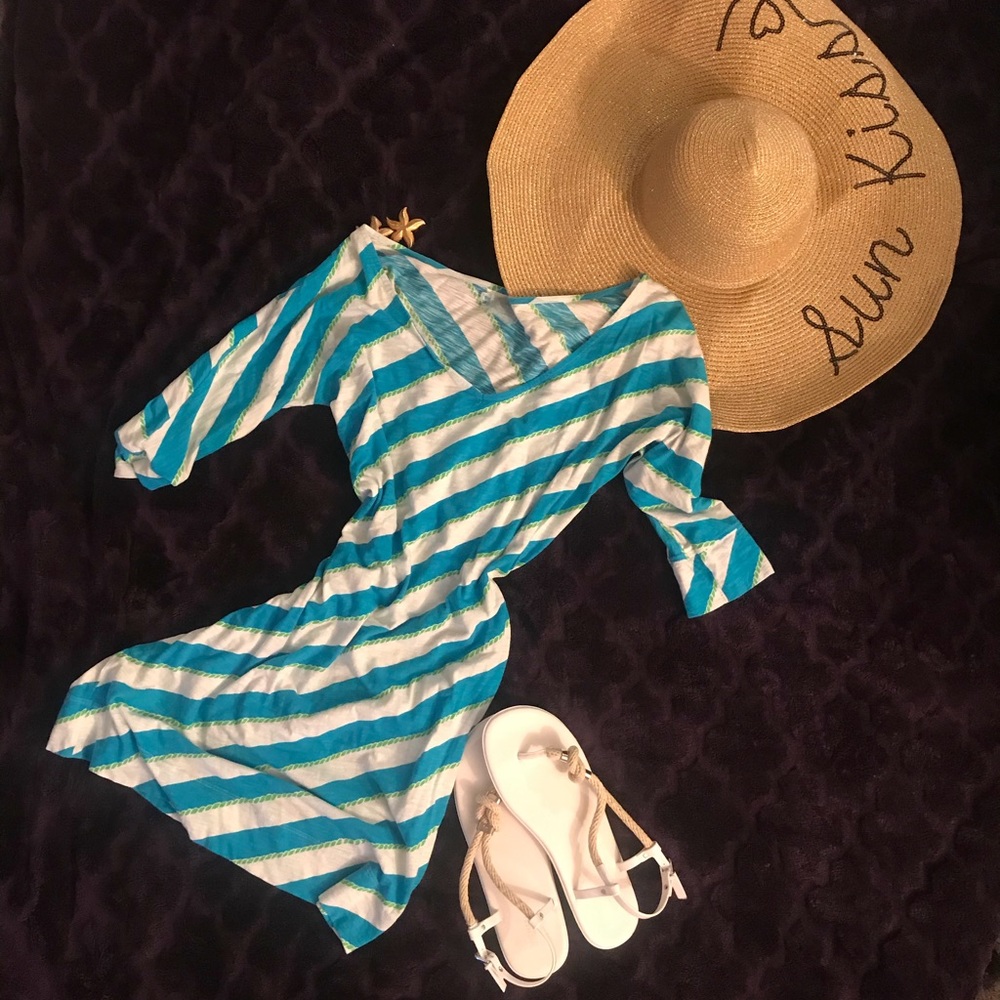 EUC Lilly Pulitzer Cotton Beach Coverup Dress